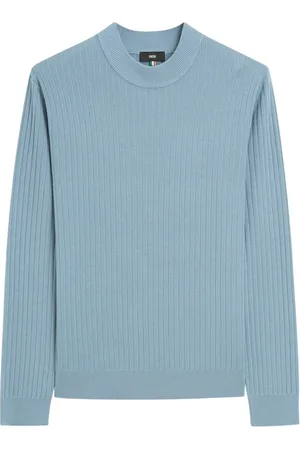 Cinque Dame, Strikkevarer, Blå, 2XL