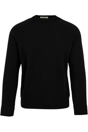 FILIPPO DE LAURENTIIS Herre, Strikkevarer, Svart, 2XL