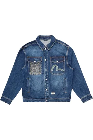 Evisu Herre, Skjorter, Blå, M