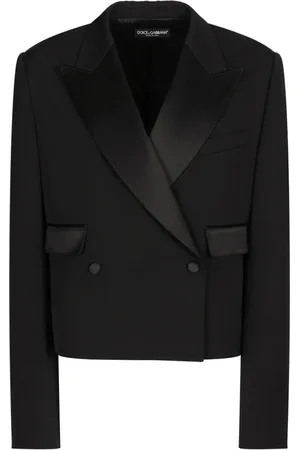 Dolce & Gabbana Dame, Jakker, Svart, S