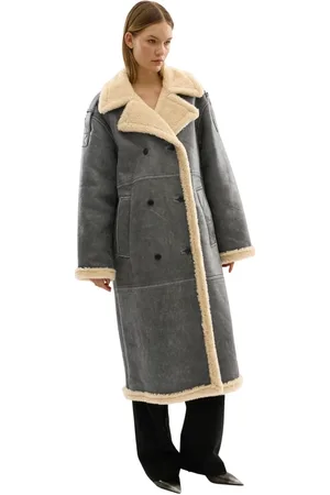 Karen by Simonsen Dame, Frakker, Grå, XL
