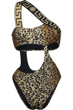 VERSACE Dame, Svømmetøy, Brun, M