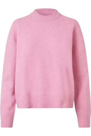 Samsøe Samsøe Dame, Strikkevarer, Rosa, S