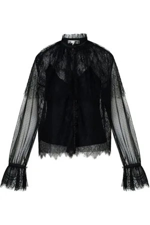 LOVESHACKFANCY Dame, Bluser & Skjorter, Svart, S