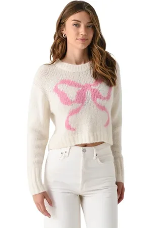 LOVESHACKFANCY Dame, Strikkevarer, Hvit, S