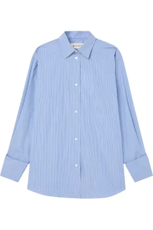 Rohe Dame, Bluser & Skjorter, Blå, L