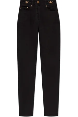 VERSACE Dame, Jeans, Svart, W26