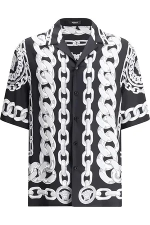 VERSACE Herre, Skjorter, Svart, M