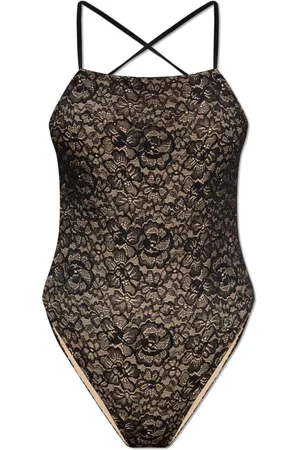 Dolce & Gabbana Dame, Svømmetøy, Svart, 2XS