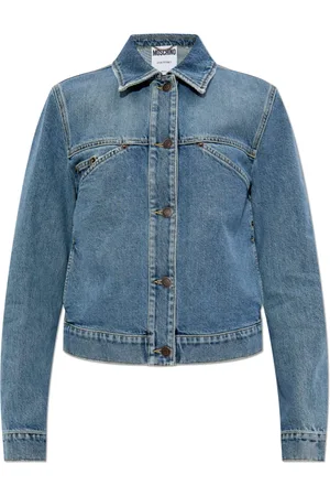 Moschino Dame, Jakker, Blå, 2XS
