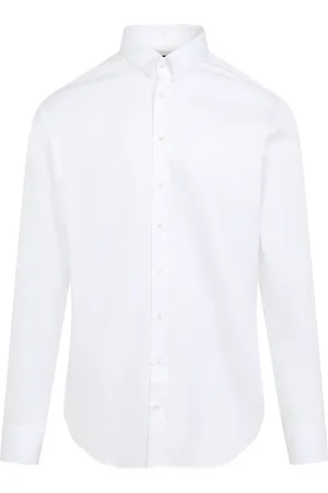 Giorgio Armani Herre, Skjorter, Hvit, 3XL
