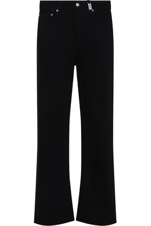 Alexander McQueen Herre, Jeans, Svart, XL