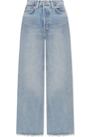 RE/DONE Dame, Jeans, Blå, W31