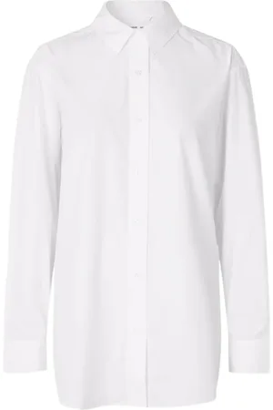 Samsøe Samsøe Dame, Bluser & Skjorter, Hvit, S