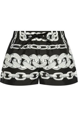 VERSACE Herre, Svømmetøy, Svart, XL