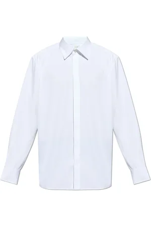 Saint Laurent Herre, Skjorter, Hvit, XL