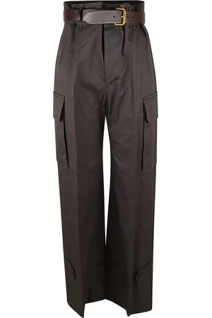 Saint Laurent Dame, Bukser, Grå, S