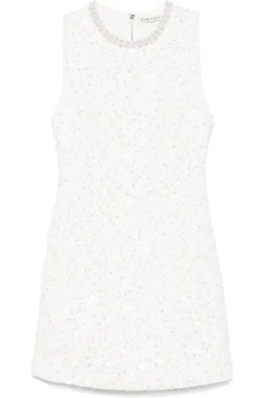 ALICE+OLIVIA Dame, Kjoler, Hvit, S