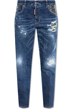 Dsquared2 Dame, Jeans, Blå, 2XS