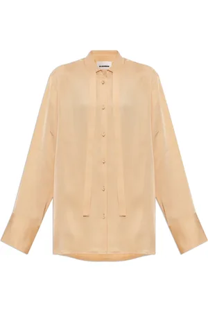Jil Sander Dame, Bluser & Skjorter, Oransje, M