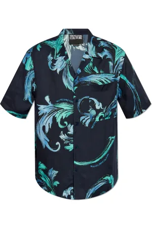 VERSACE Herre, Skjorter, Blå, M