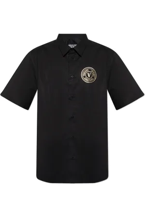 VERSACE Herre, Skjorter, Svart, L