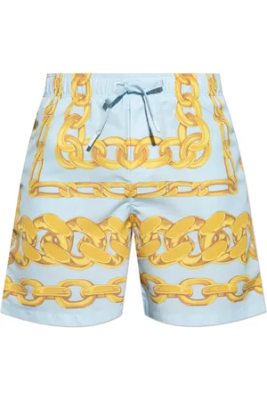 VERSACE Herre, Svømmetøy, Blå, L