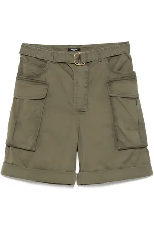 Balmain Herre, Shorts, Grønn, XL