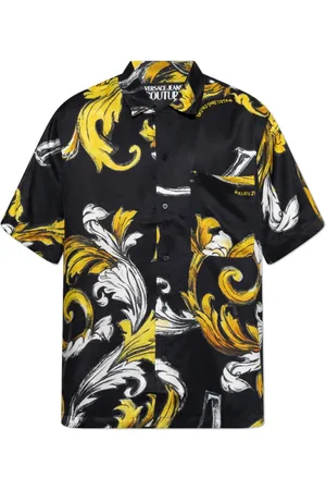 VERSACE Herre, Skjorter, Svart, L