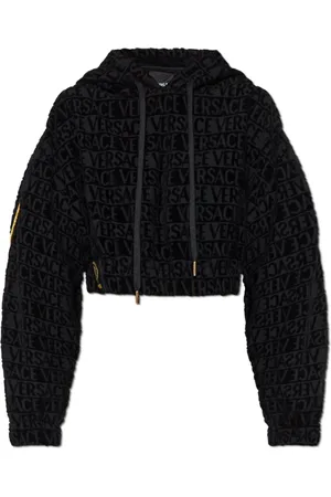 VERSACE Dame, Gensere & Hettegensere, Svart, 2XS