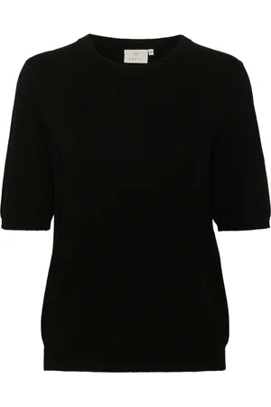 Kaffe Dame, Strikkevarer, Svart, L