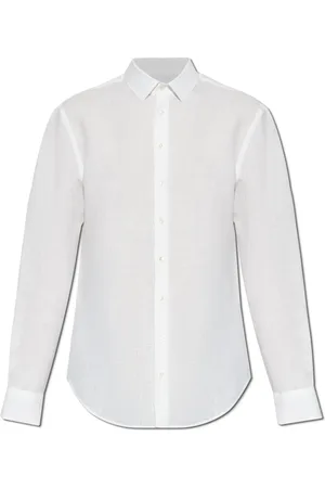Giorgio Armani Herre, Skjorter, Hvit, 2XL