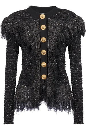 Balmain Dame, Jakker, Svart, S
