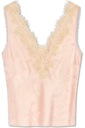 LOVESHACKFANCY Dame, Topper, Rosa, S