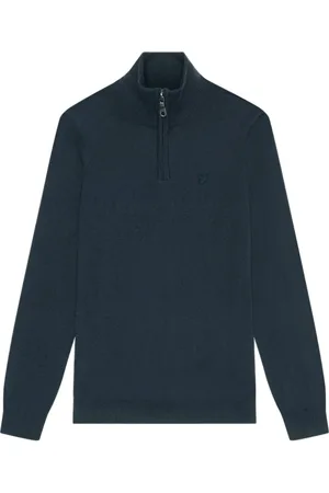 Lyle & Scott Herre, Strikkevarer, Blå, S