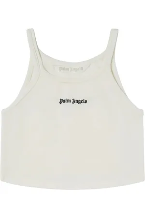 Palm Angels Dame, Topper, Hvit, L