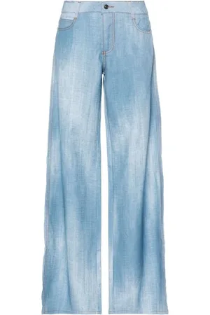 ERMANNO SCERVINO Dame, Jeans, Blå, S