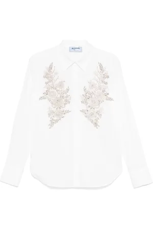 Blugirl Dame, Bluser & Skjorter, Hvit, M