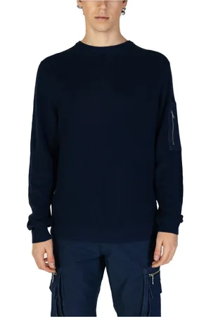 Antony Morato Herre, Strikkevarer, Blå, S