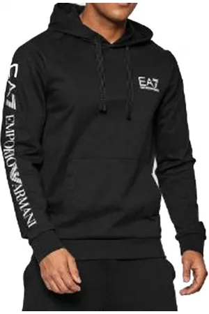 EA7 Herre, Gensere & Hettegensere, Svart, S