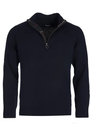 Barbour Herre, Strikkevarer, Blå, L