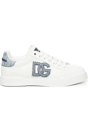 Dolce & Gabbana Dame, Sko, Hvit, 38 1/2 EU