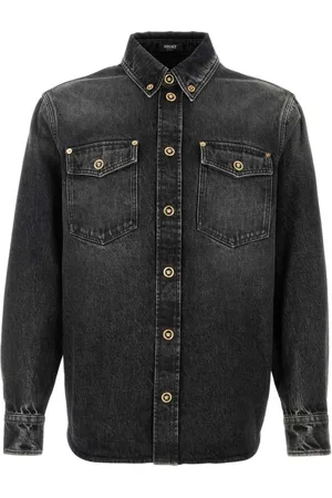 VERSACE Herre, Jakker, Svart, M