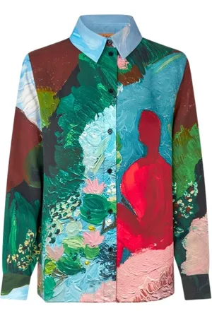 STINE GOYA Dame, Bluser & Skjorter, Flerfarget, L