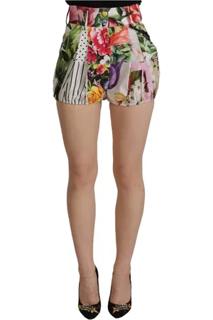 Dolce & Gabbana Dame, Shorts, Flerfarget, 2XS