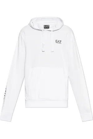 EA7 Herre, Gensere & Hettegensere, Hvit, 2XL