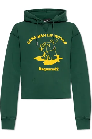 Dsquared2 Dame, Gensere & Hettegensere, Grønn, XS