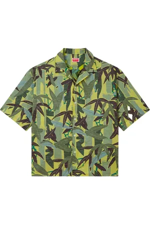 Kenzo Herre, Skjorter, Grønn, M