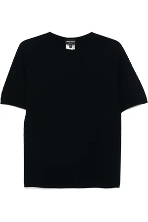Giorgio Armani Herre, Strikkevarer, Blå, XL
