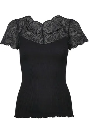Rosemunde Dame, Bluser & Skjorter, Svart, L